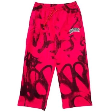 Raspberry Hills Graffiti Red Sweatpants