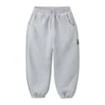 Raspberry Hills Grey Lil Leon Scrunch Sweatpants