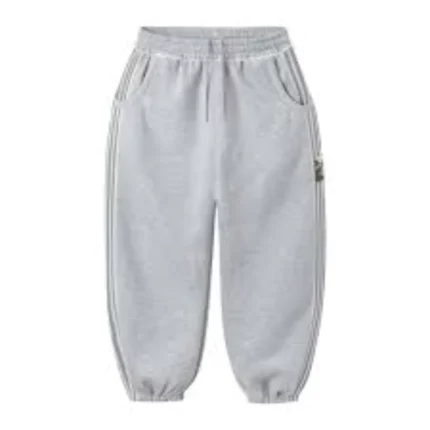 Raspberry Hills Grey Lil Leon Scrunch Sweatpants