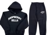 Raspberry Hills Logo Black Tracksuit