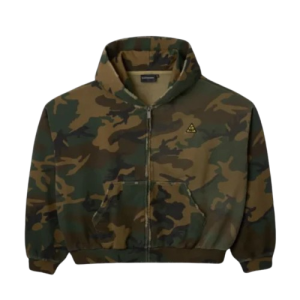 Raspberry Hills Bunker Camo Zip Up Hoodie