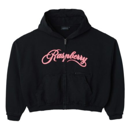 Raspberry Hills Pink Logo Hoodies