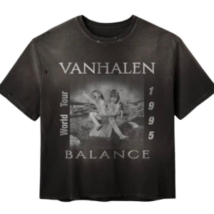 Raspberry Hills Balance Van Halen Black T-Shirt