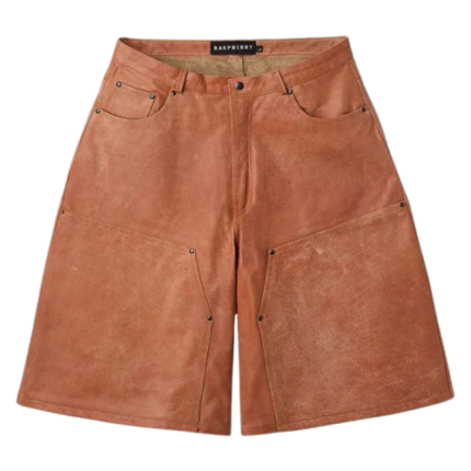 raspberry hills mojave leather shorts