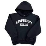 Raspberry Hills Logo Black Tracksuit